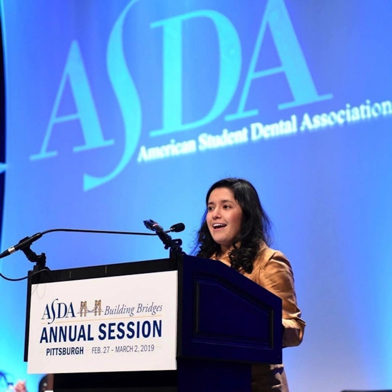 Photo of Tanya Sue Maestas, D.D.S., at ASDA event