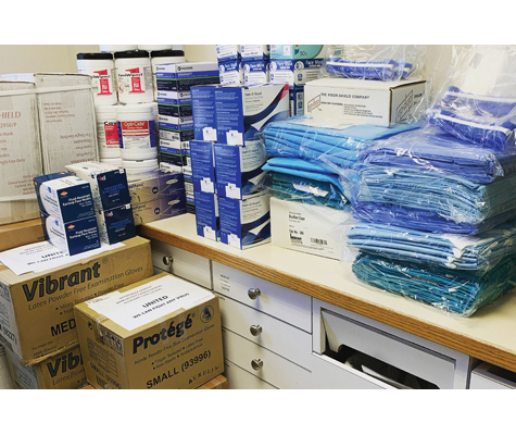 Photo of PPE donation