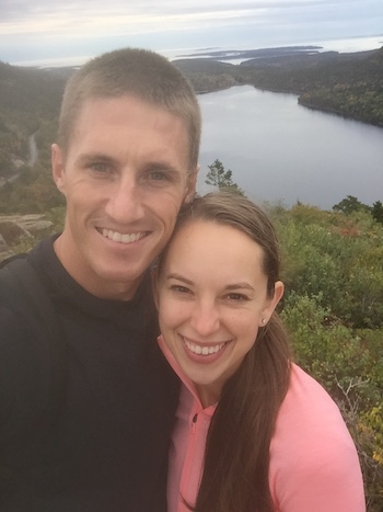 Photo of Dr. Sikora with her boyfriend