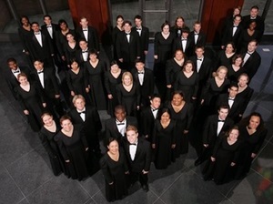 Photo of Dr. Thompson choir