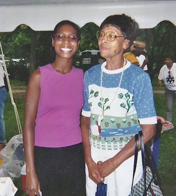 Dr. Fleming with her grandmother