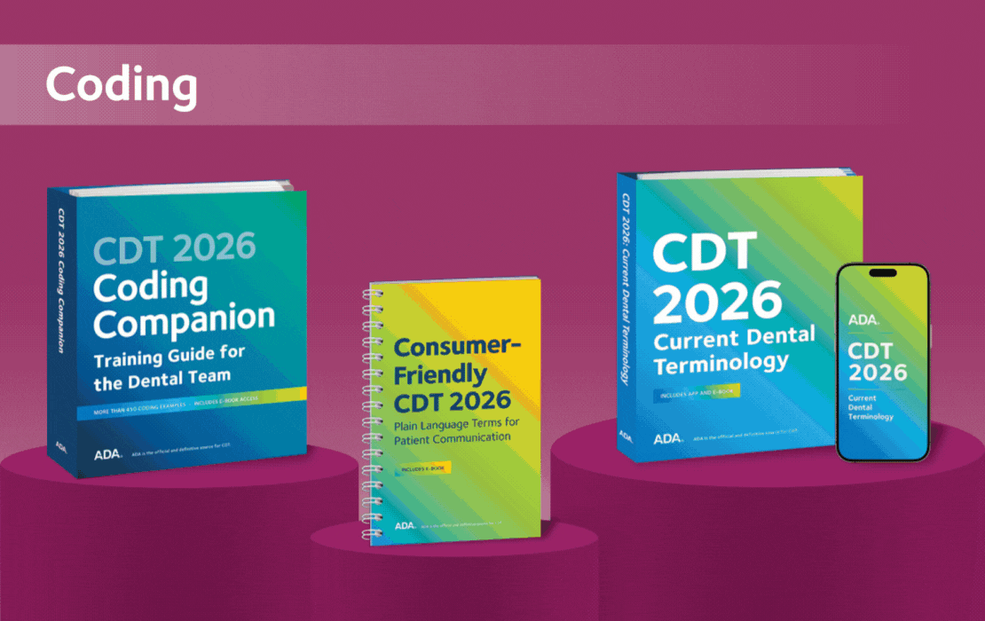 Various resources available from the ADA Store