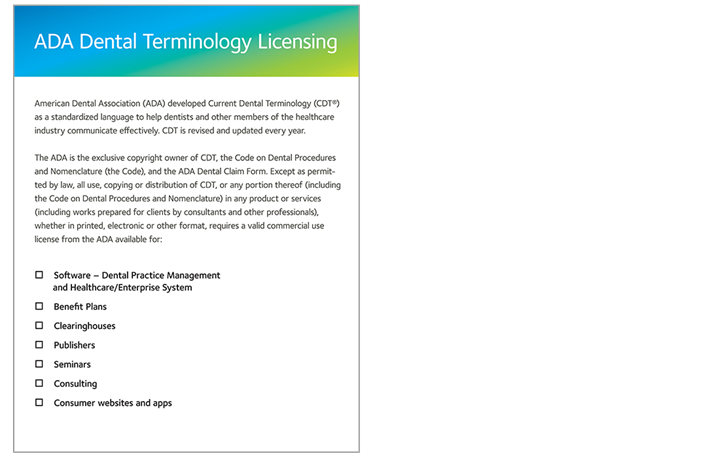 CDT Books and More | American Dental Association