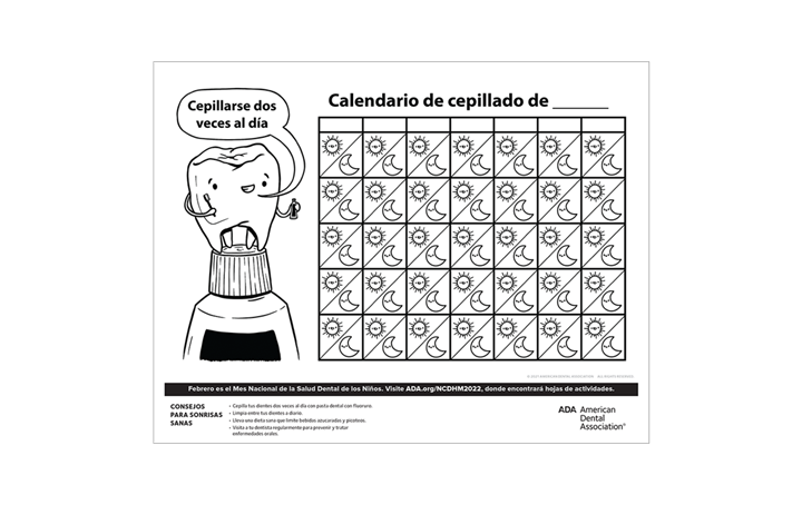 ADA NCDHM 2022 Calendar Spanish