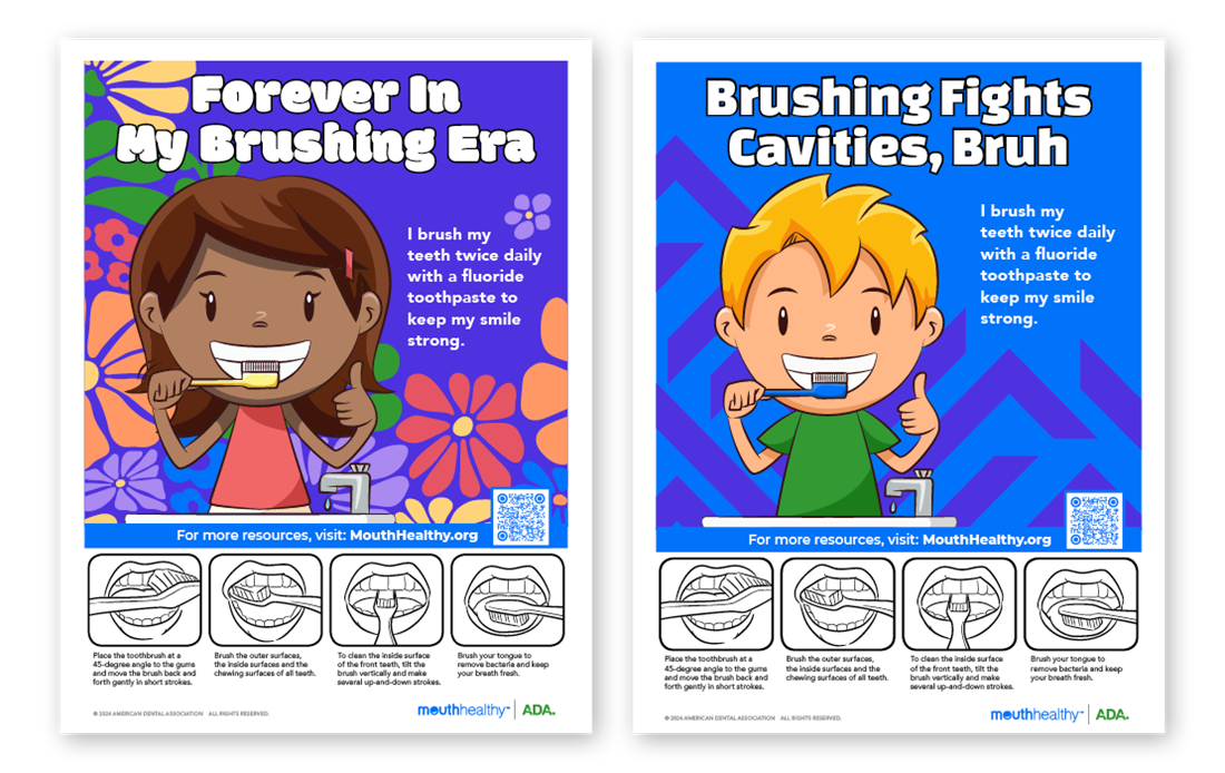 2025 brushing posters