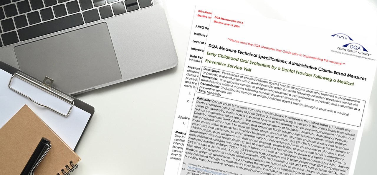 An image of a report of Early Childhood Oral Evaluation