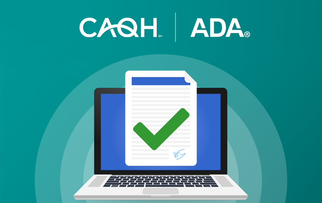 CAQH ADA Credentialing