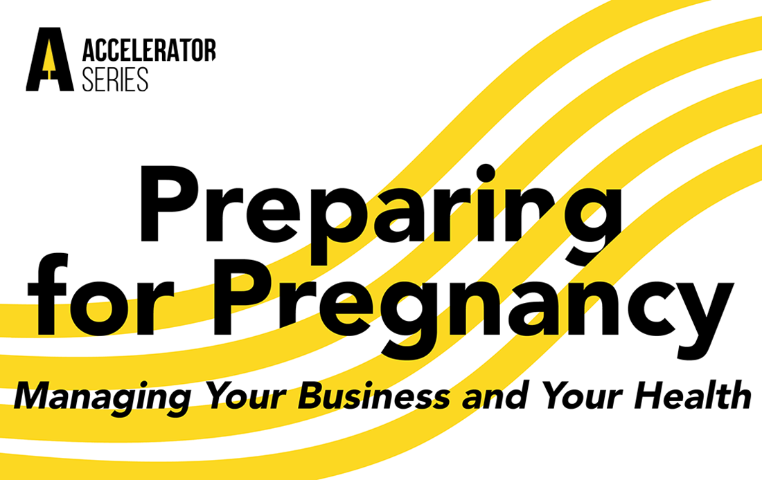 Webinar promotion for Preparing for Pregnancy dental team wellness