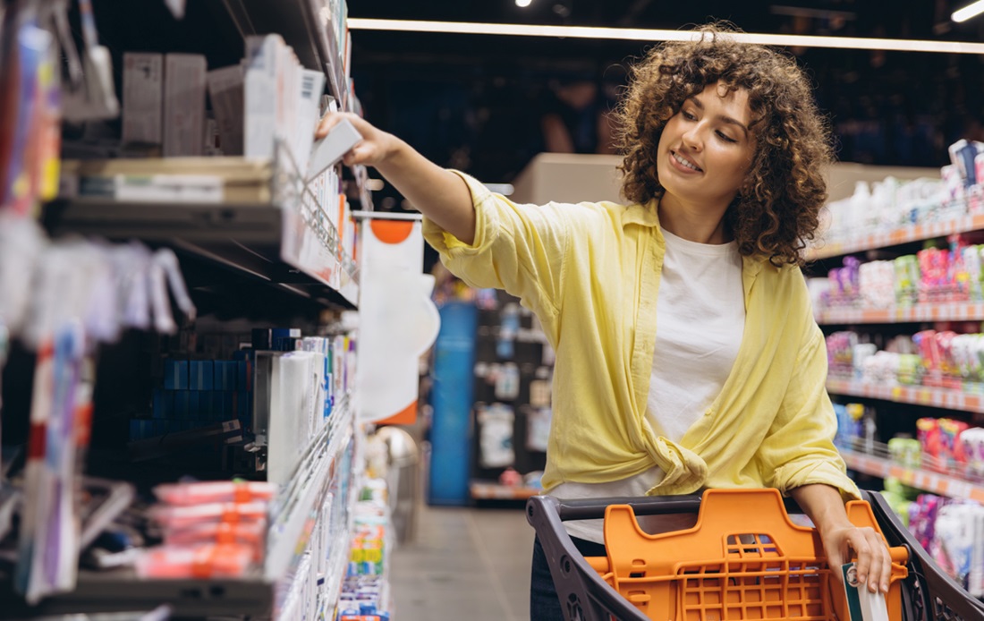 Person checking products for the ADA Seal of Acceptance