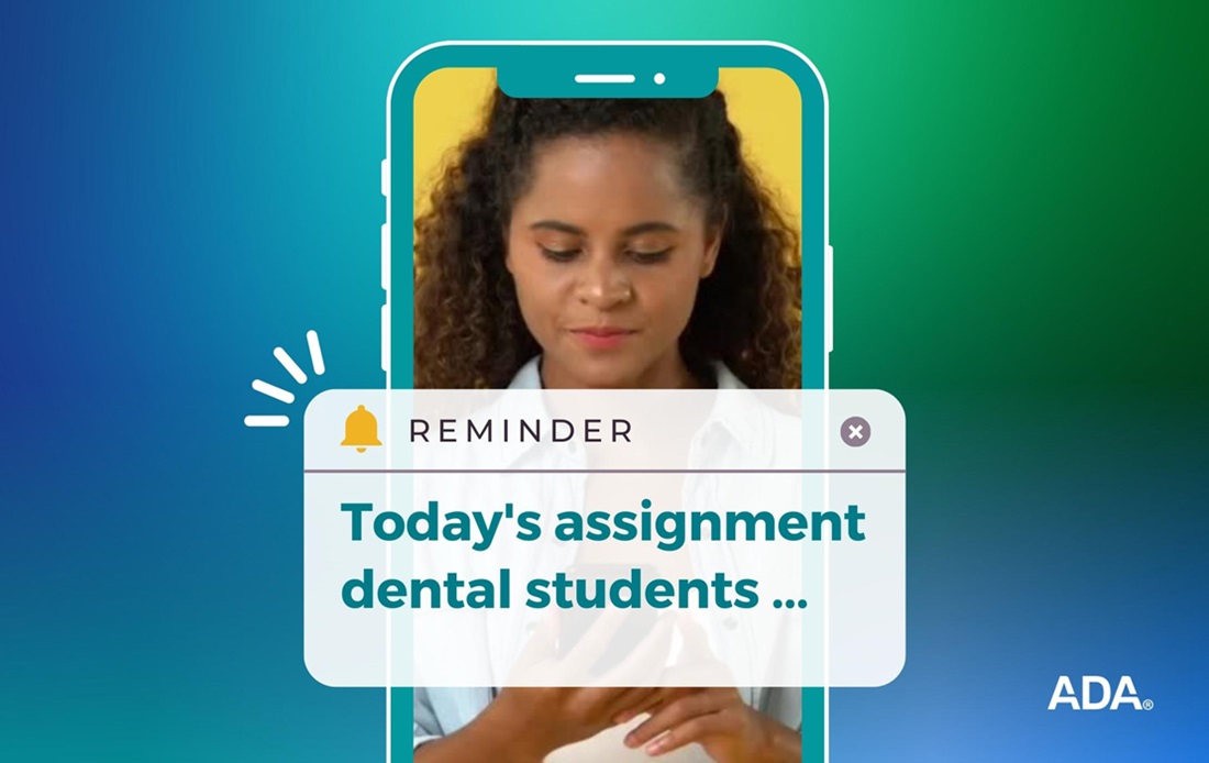 Today’s assignment dental students…