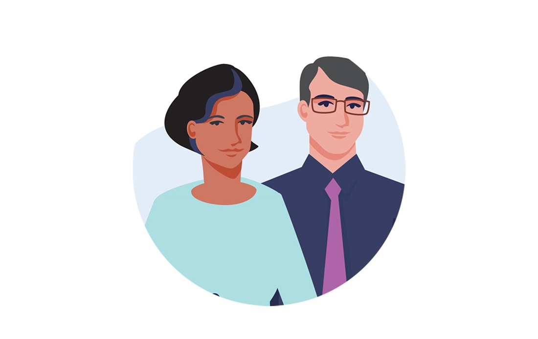 An illustration of a successful team