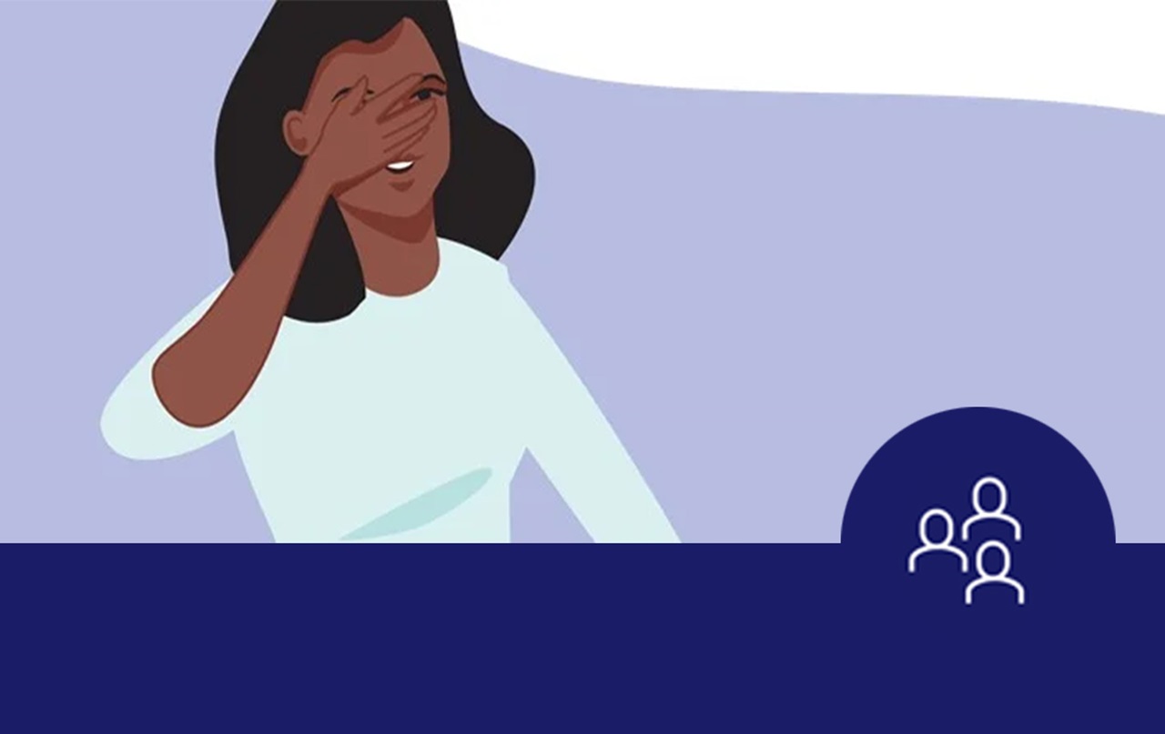 An illustration of woman feeling that something has gone wrong