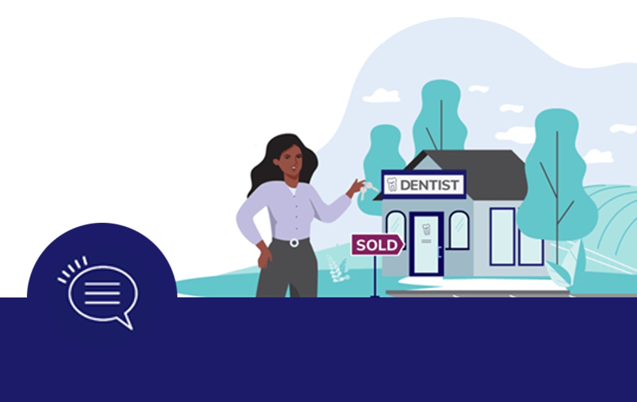 An illustration of rural dental practice sold