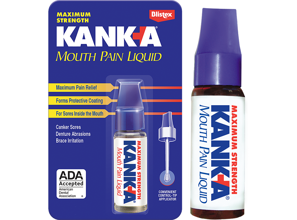Image 1: Professional Strength KANK-A Mouth Pain Liquid