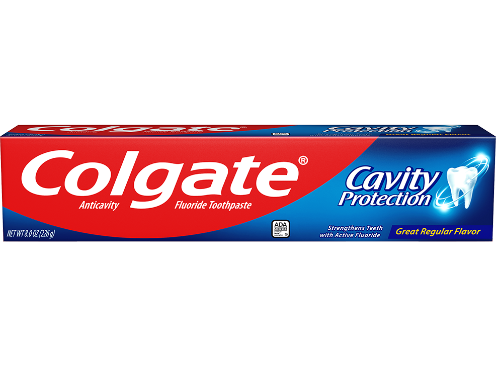 Image 1: Colgate Cavity Protection Gel & Toothpaste
