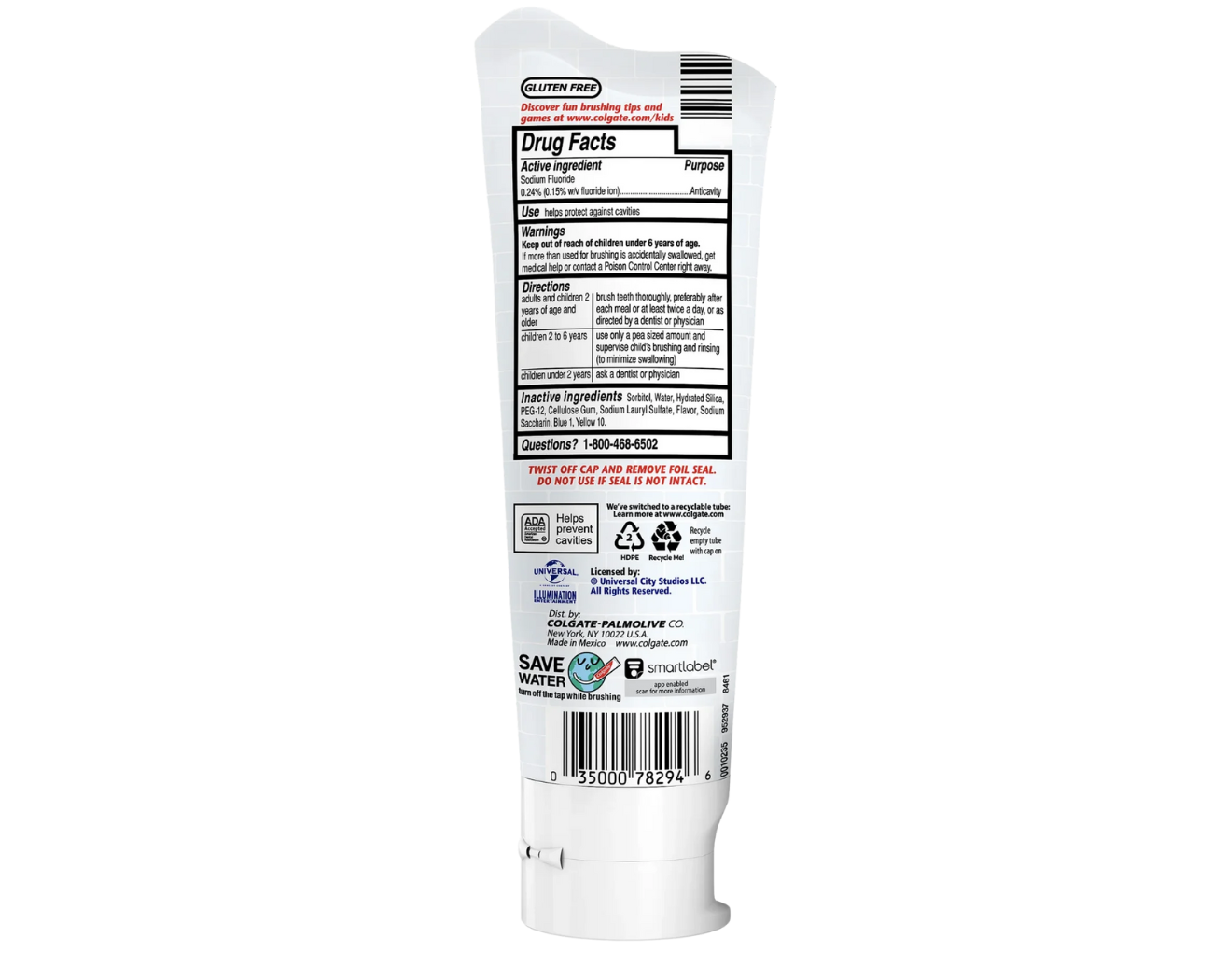 Image 2: Colgate Kids Toothpaste with Fluoride