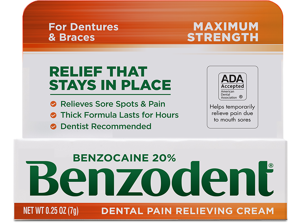 Image 1: Benzodent Dental Pain Relieving Cream
