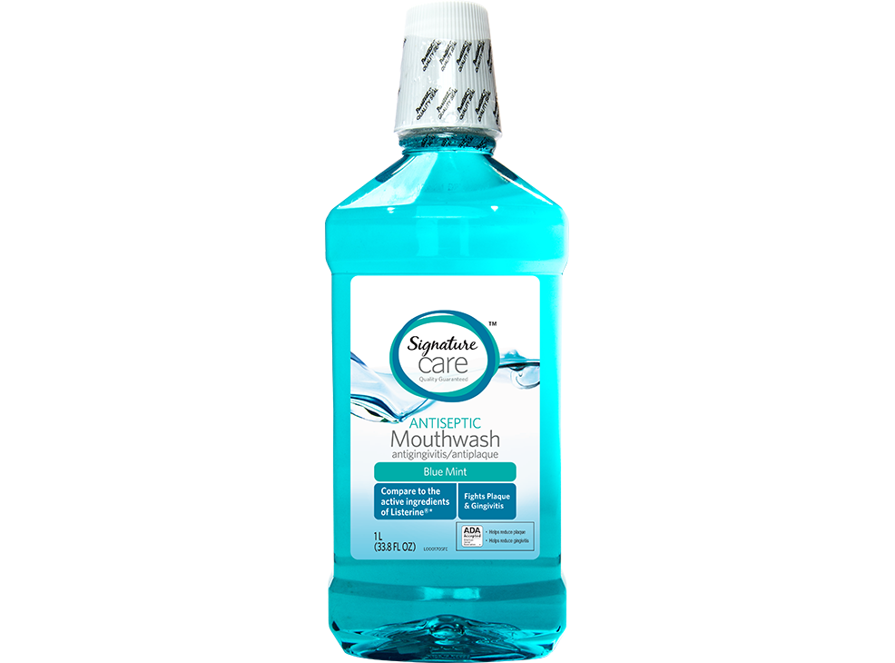 Signature Care Antiseptic Mouth Rinse American Dental Association