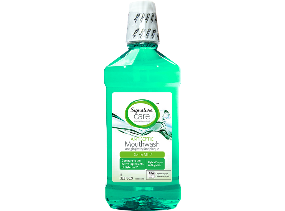 Image 1: Signature Care Antiseptic Mouth Rinse