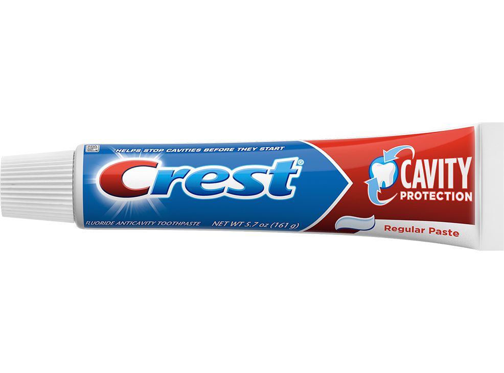 Image 2: Crest Cavity Protection Cool Mint Gel & Paste