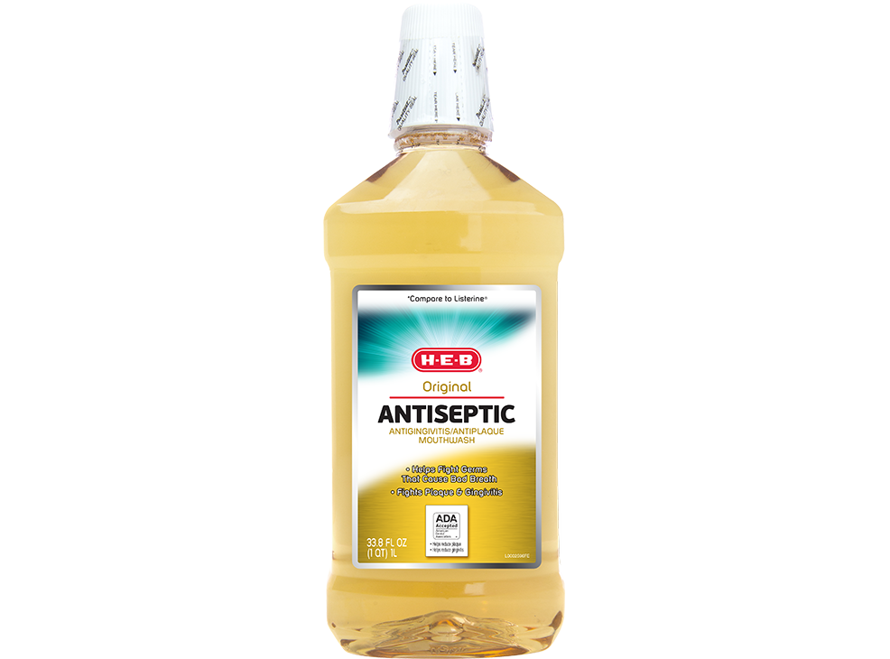 HEB Antiseptic Mouth Rinse American Dental Association