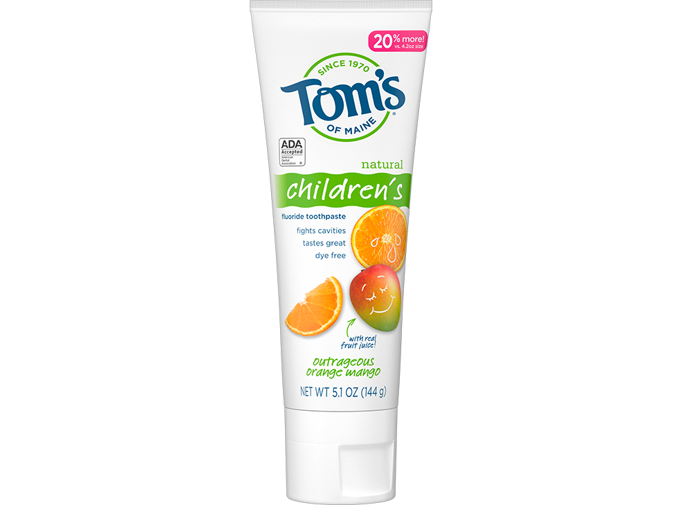 Image 2: Tom's of Maine Natural Fluoride Toothpaste for Children