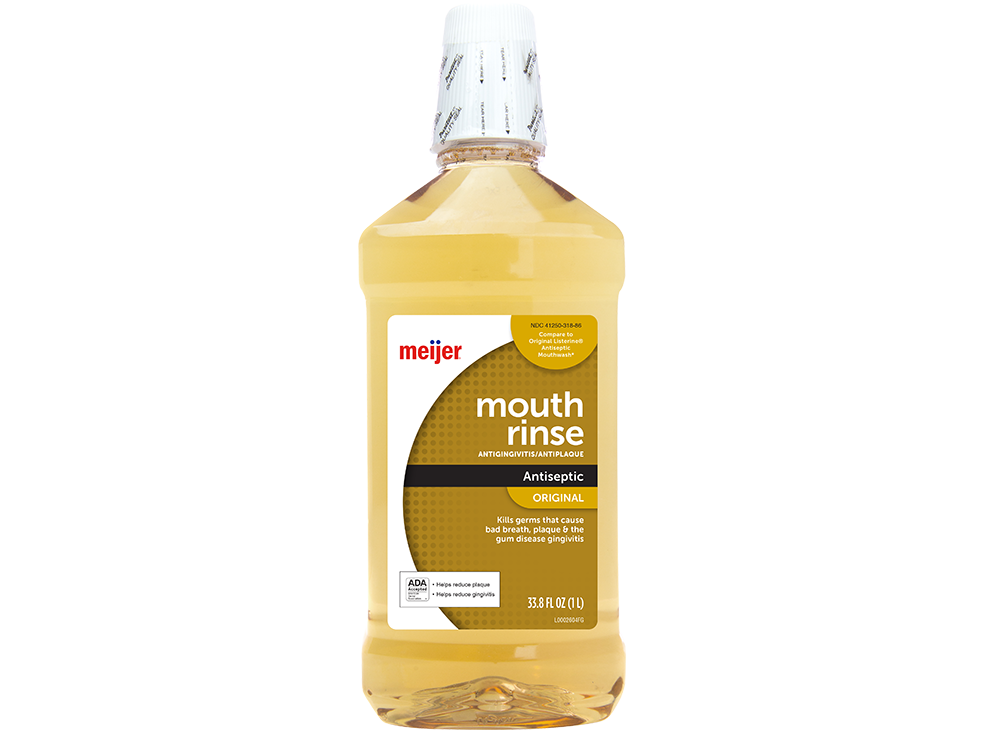 Image 2: Meijer Antiseptic Mouth Rinse