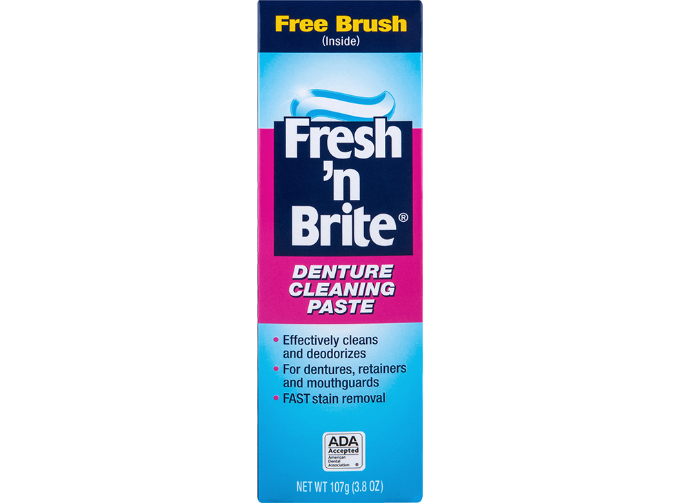 Fresh'n Brite Denture Cleaning Paste American Dental Association