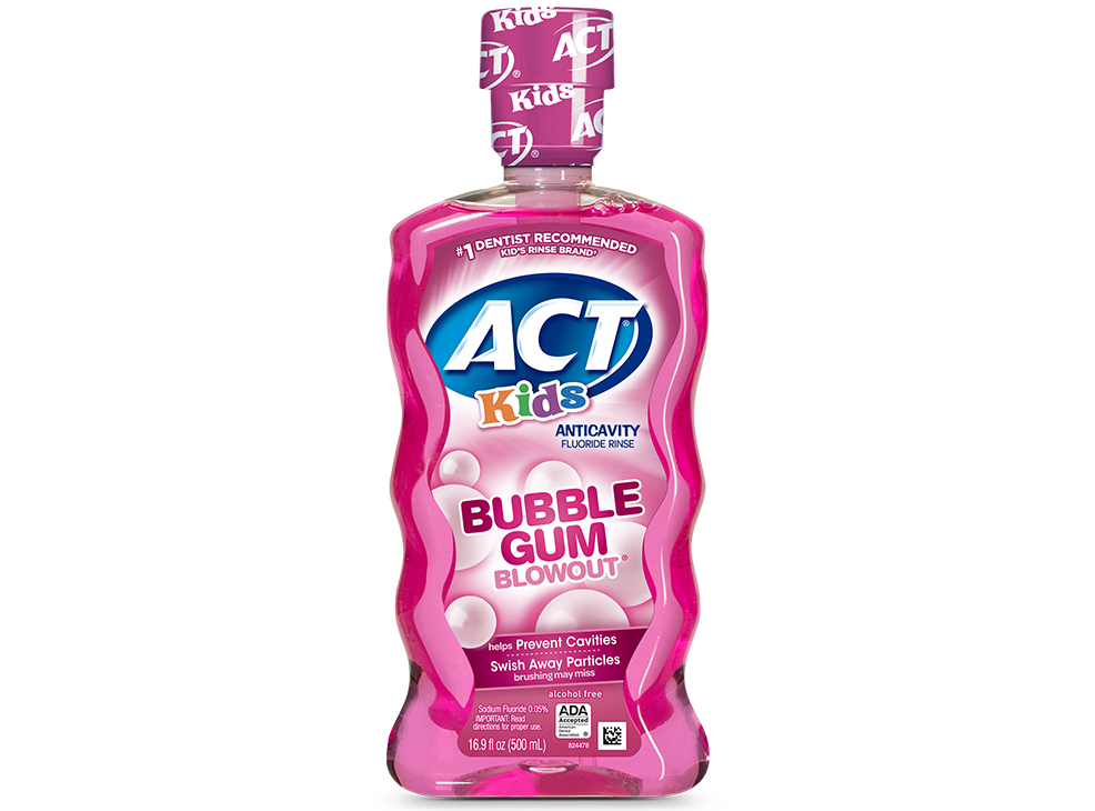Image 1: ACT Kids Anticavity Fluoride Rinse