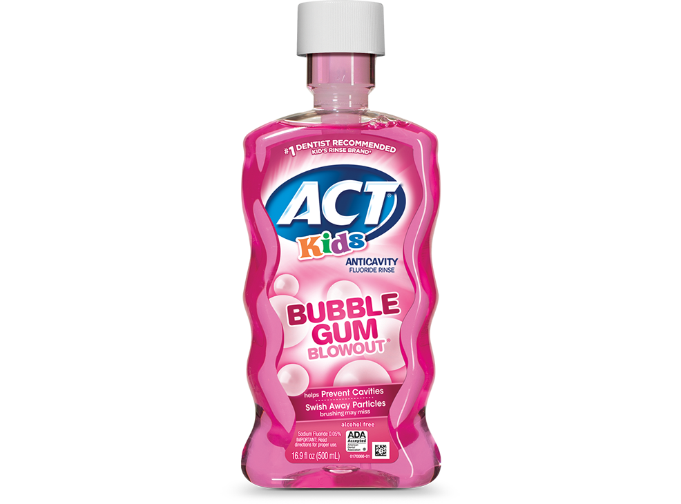 Image 1: ACT Kids Anticavity Fluoride Rinse