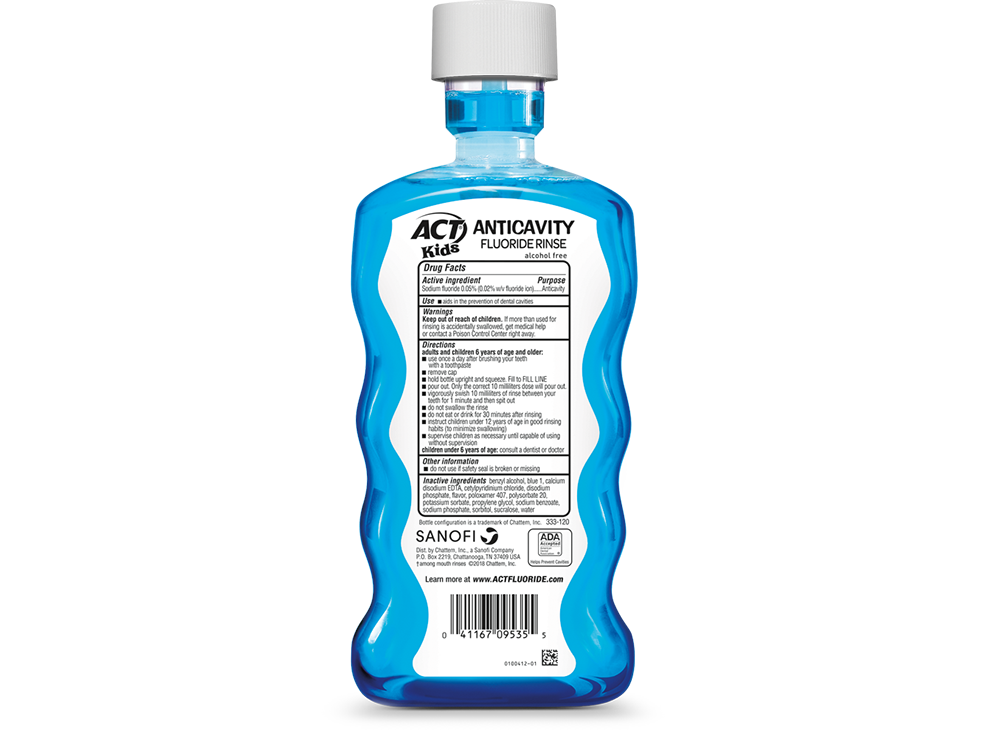 Image 2: ACT Kids Anticavity Fluoride Rinse
