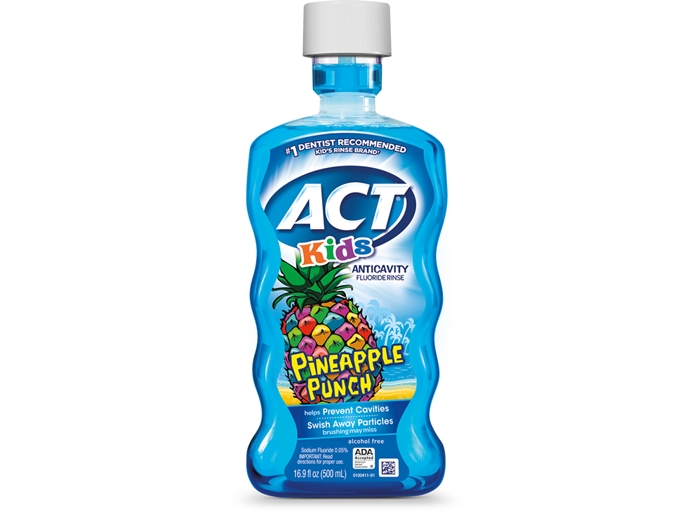 Image 3: ACT Kids Anticavity Fluoride Rinse