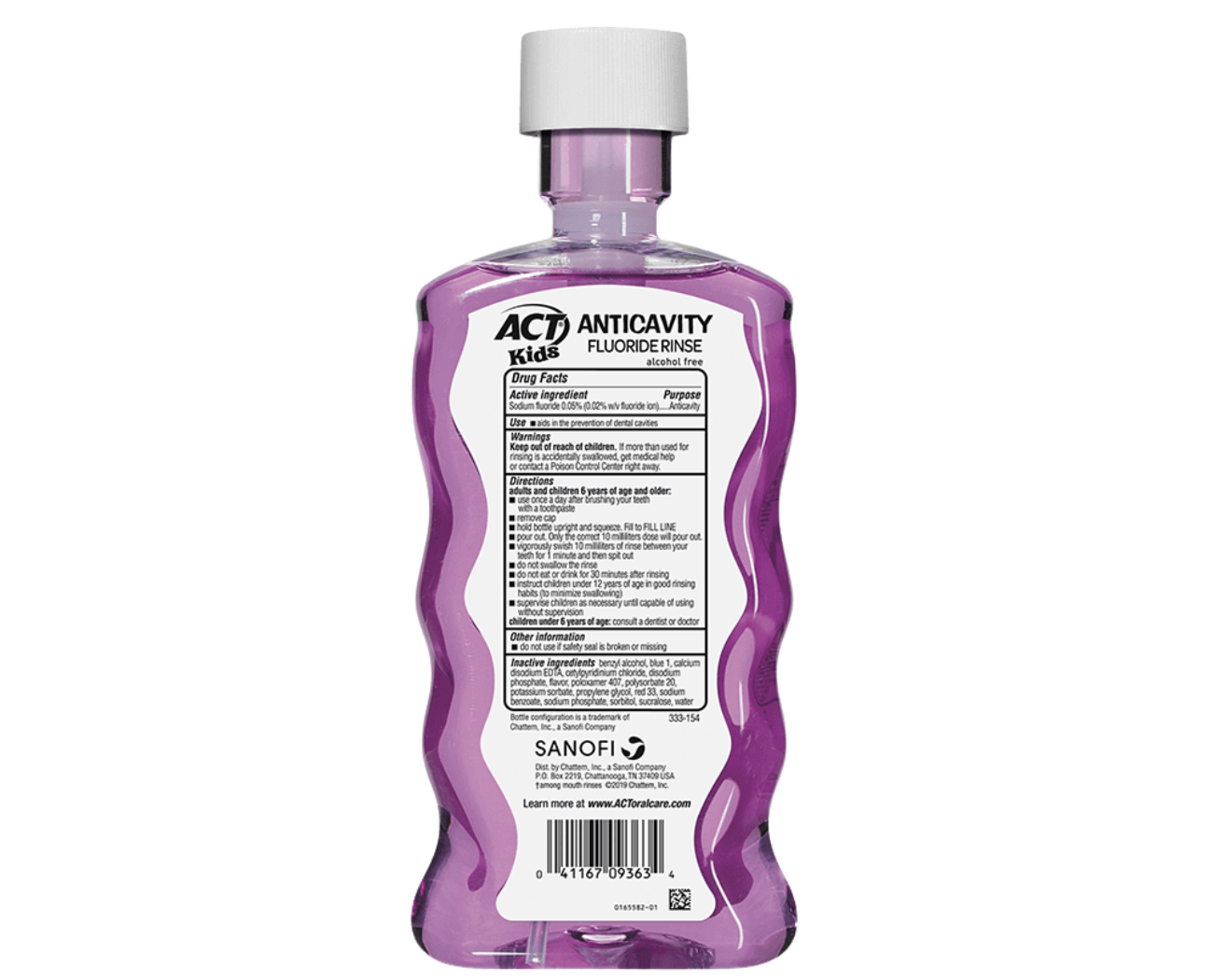 Image 4: ACT Kids Anticavity Fluoride Rinse