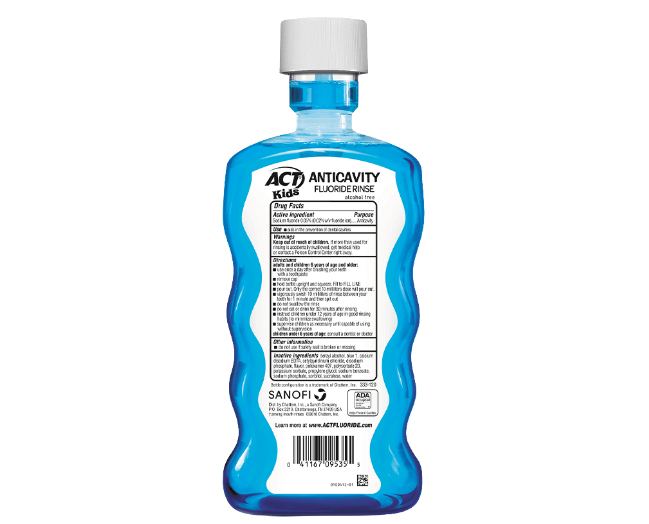Image 8: ACT Kids Anticavity Fluoride Rinse