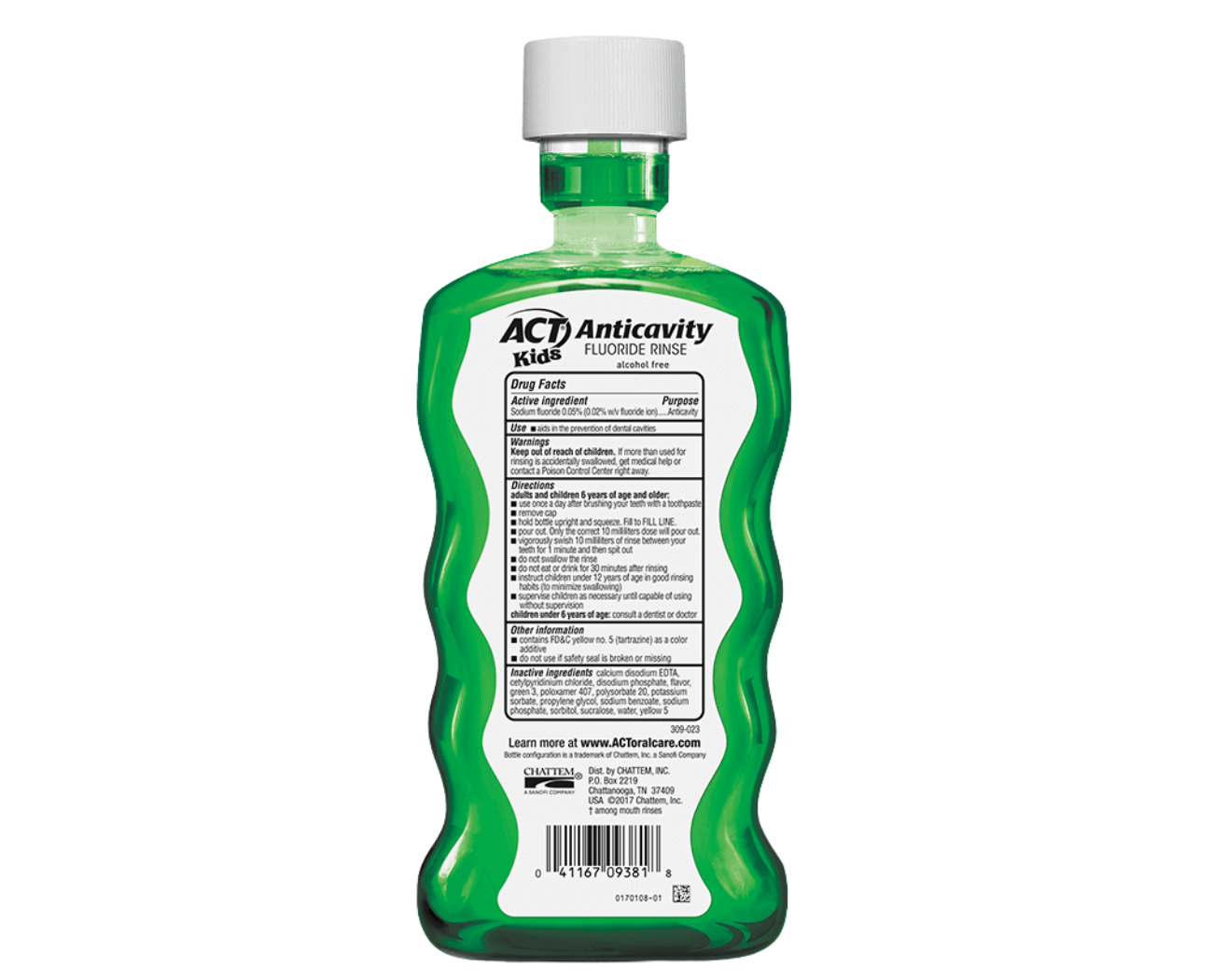 Image 1: ACT Kids Anticavity Fluoride Rinse