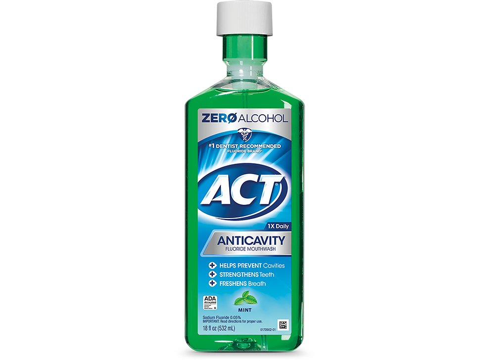 Image 1: ACT Anticavity Fluoride Rinse