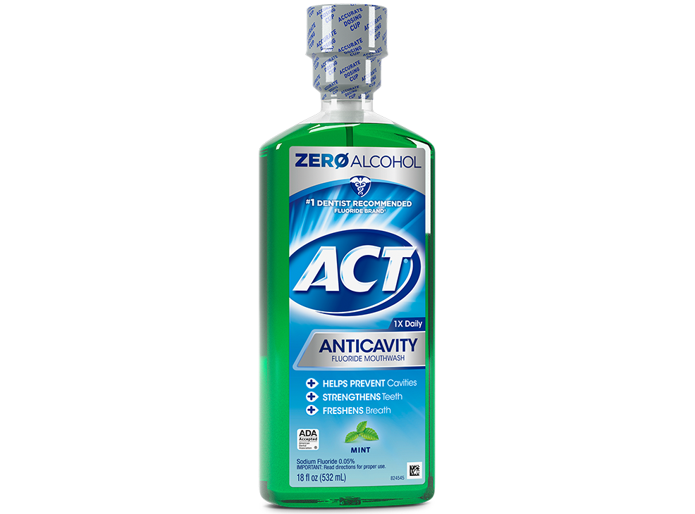 ACT Anticavity Fluoride Rinse American Dental Association