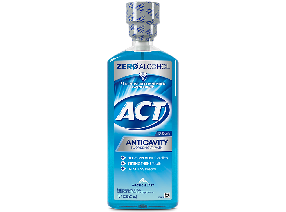 Image 1: ACT Anticavity Fluoride Rinse