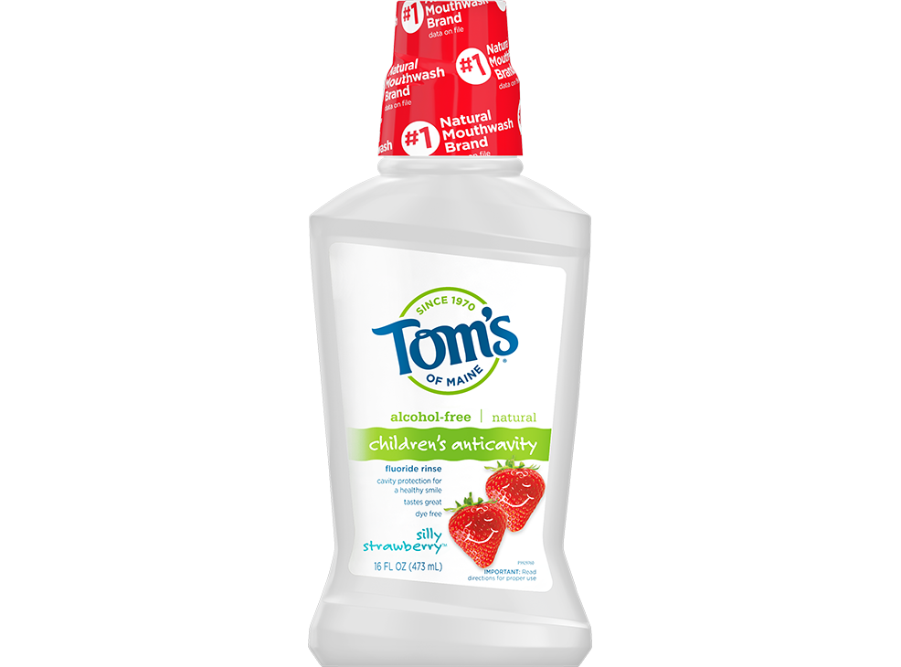 Image 1: Tom's of Maine Alcohol-free/Natural Children's Anticavity Fluoride Rinse