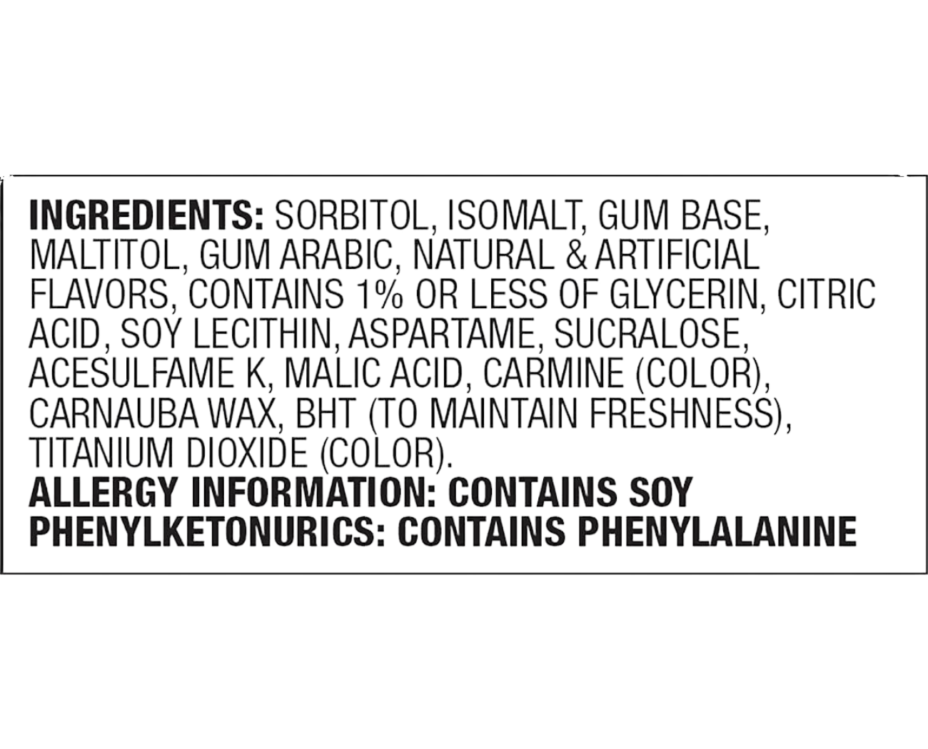 Image 2: Bazooka Sugar Free Bubble Gum