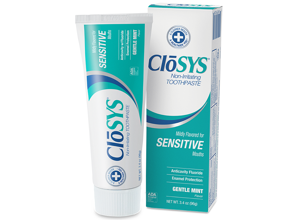 Image 1: ClōSYS® Sensitive Fluoride Toothpaste