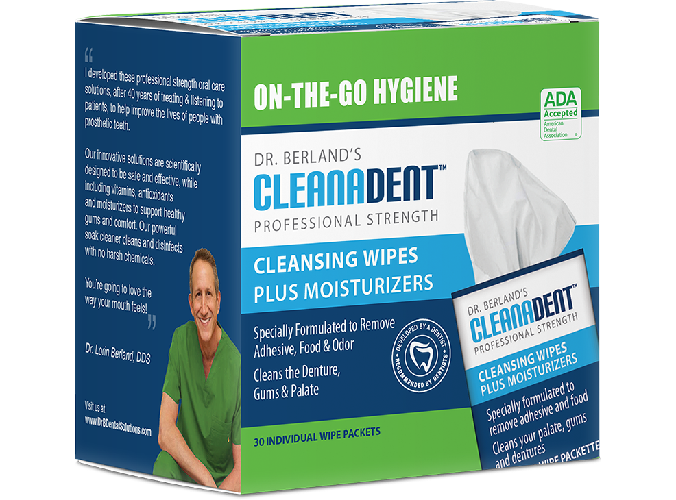 Image 1: Cleanadent Cleansing Wipes