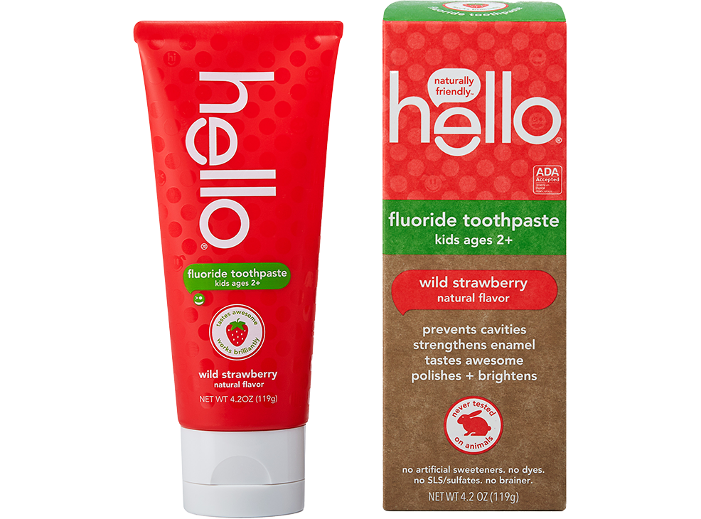 Image 1: Hello Kid's Fluoride Toothpaste