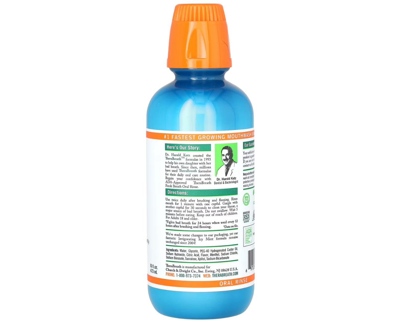 Image 4: TheraBreath Fresh Breath Oral Rinse