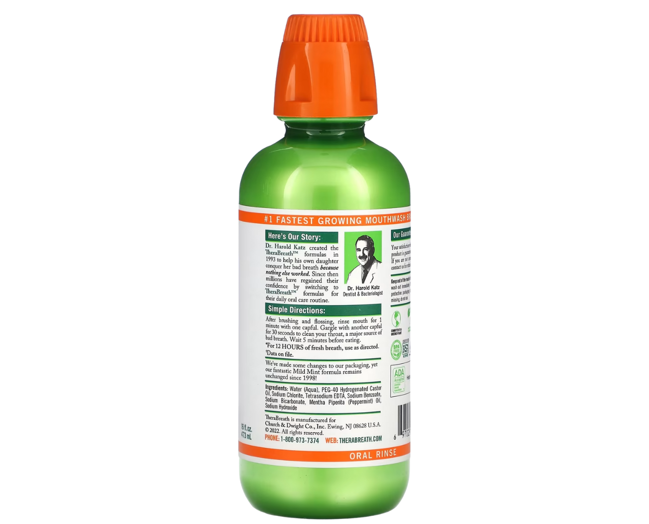 Image 6: TheraBreath Fresh Breath Oral Rinse