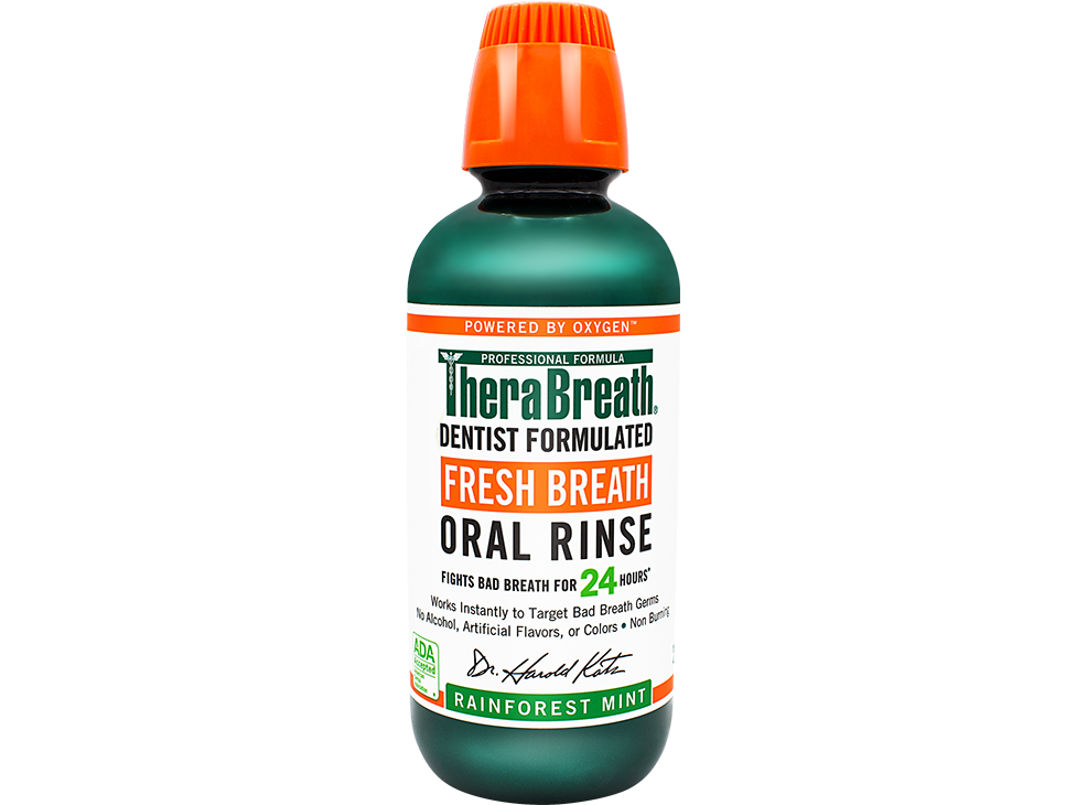 TheraBreath Fresh Breath Oral Rinse American Dental Association