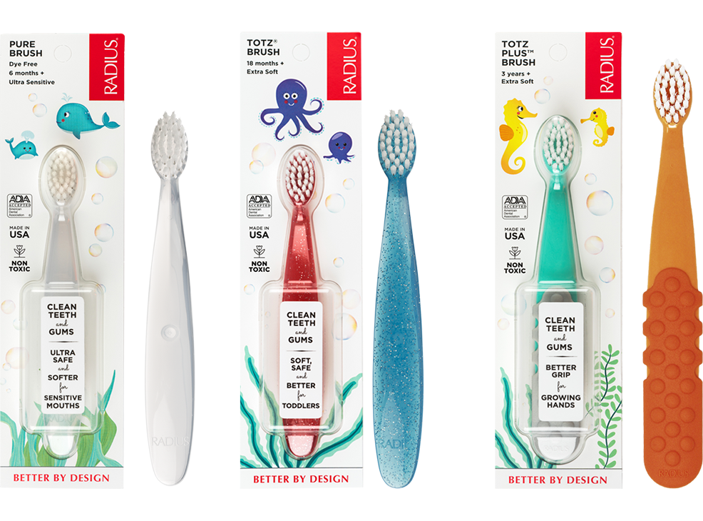 RADIUS Children's Toothbrushes American Dental Association
