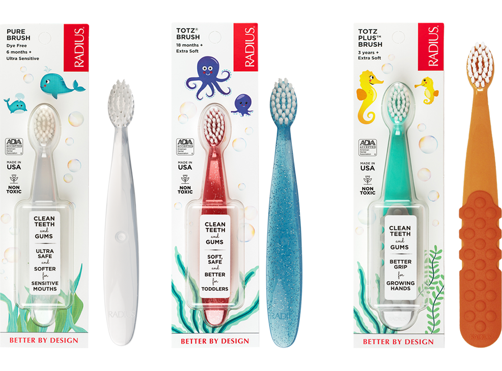 Image 1: RADIUS Children's Toothbrushes
