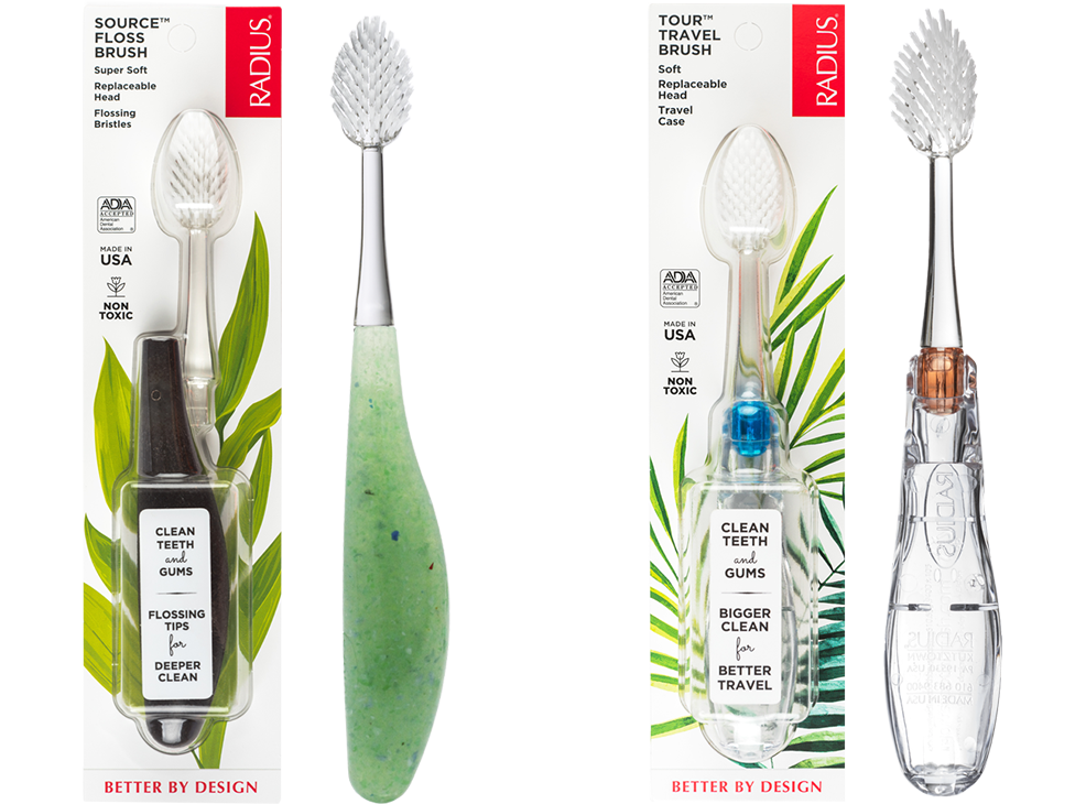 Image 1: RADIUS Refillable Toothbrush