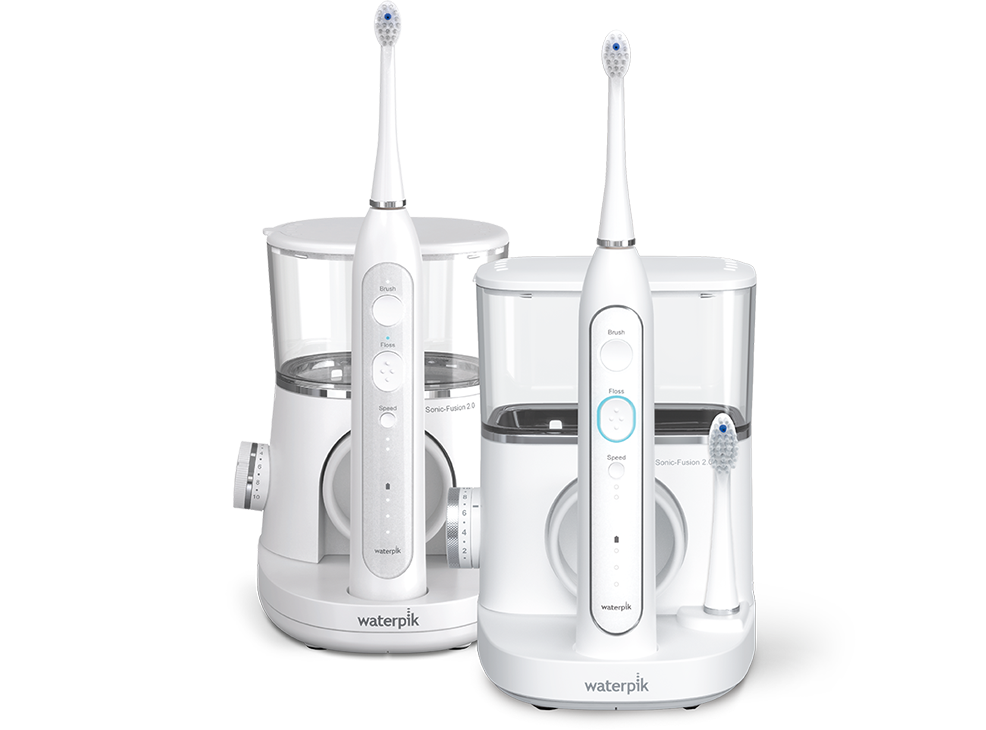 Image 1: Waterpik Sonic-Fusion Toothbrush/Flosser